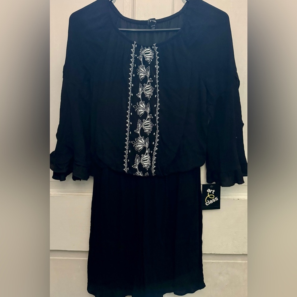 Target Arts & Craft Girls Black Dress